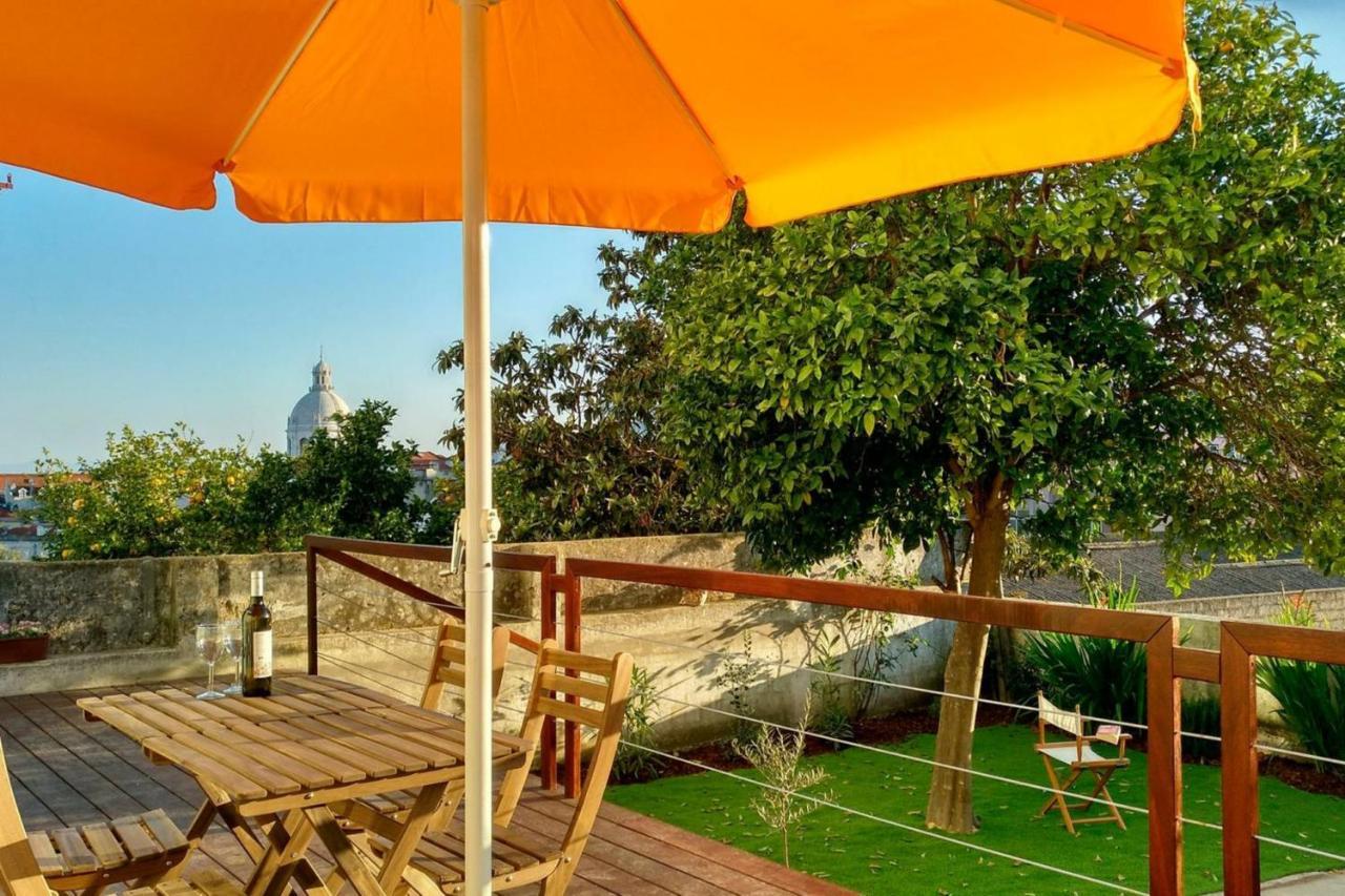 Central 2 Bedroom Apt W/Garden And Pantheon Views Lisboa Екстериор снимка